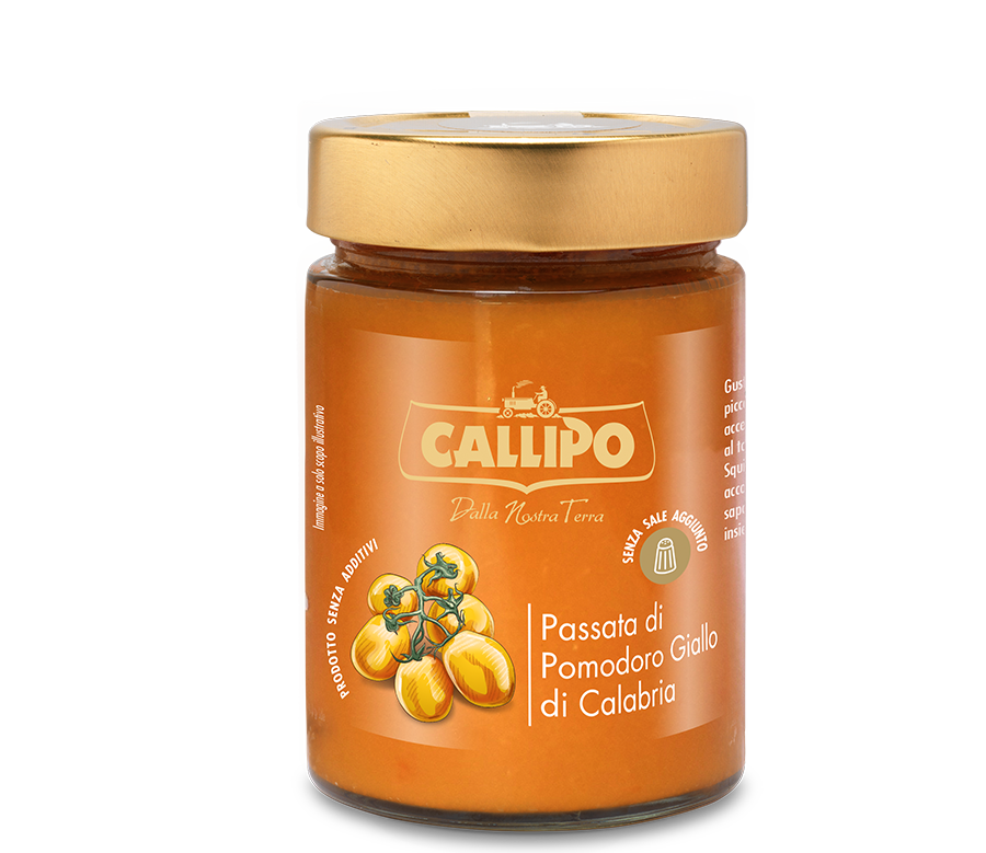 Passata di pomodoro giallo di Calabria