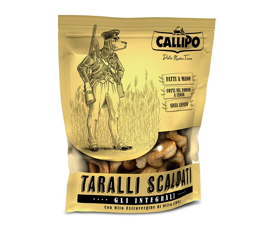 Taralli scaldati integrali con olio extravergine di oliva