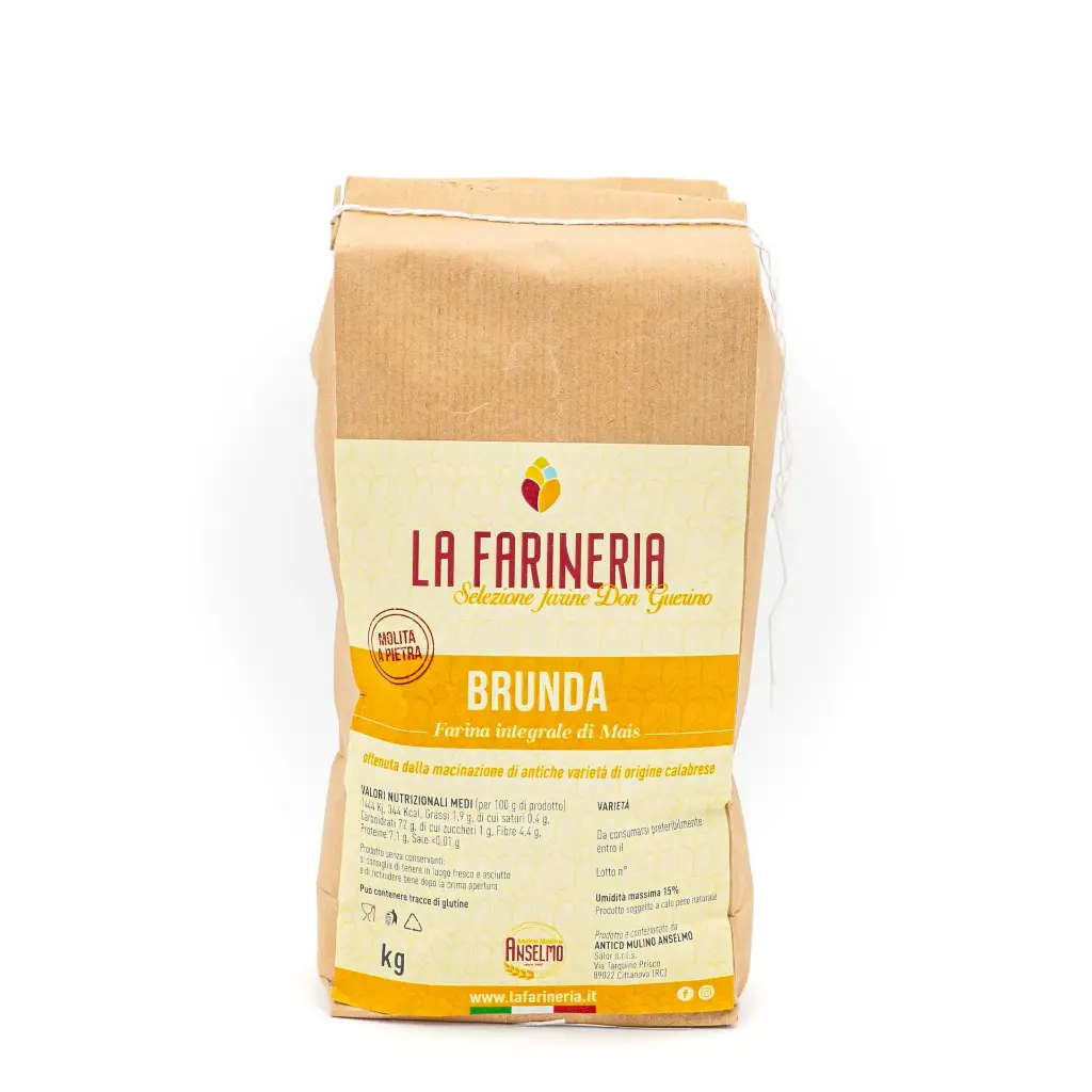 Farina Integrale di Mais - Brunda