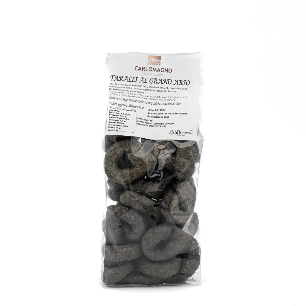 Taralli al grano arso