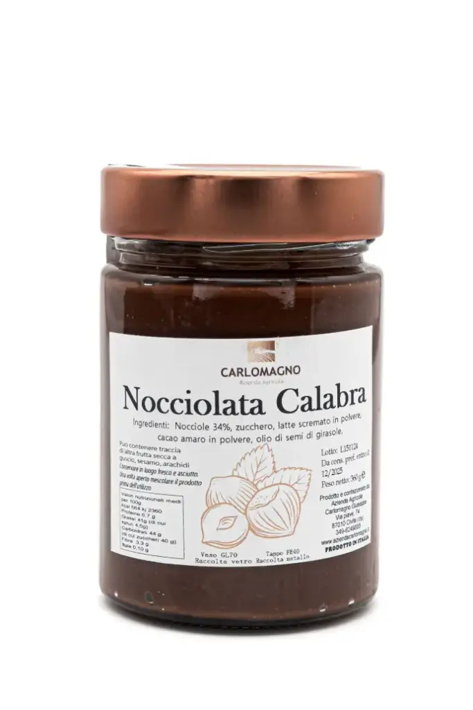 Nocciolata calabra al latte