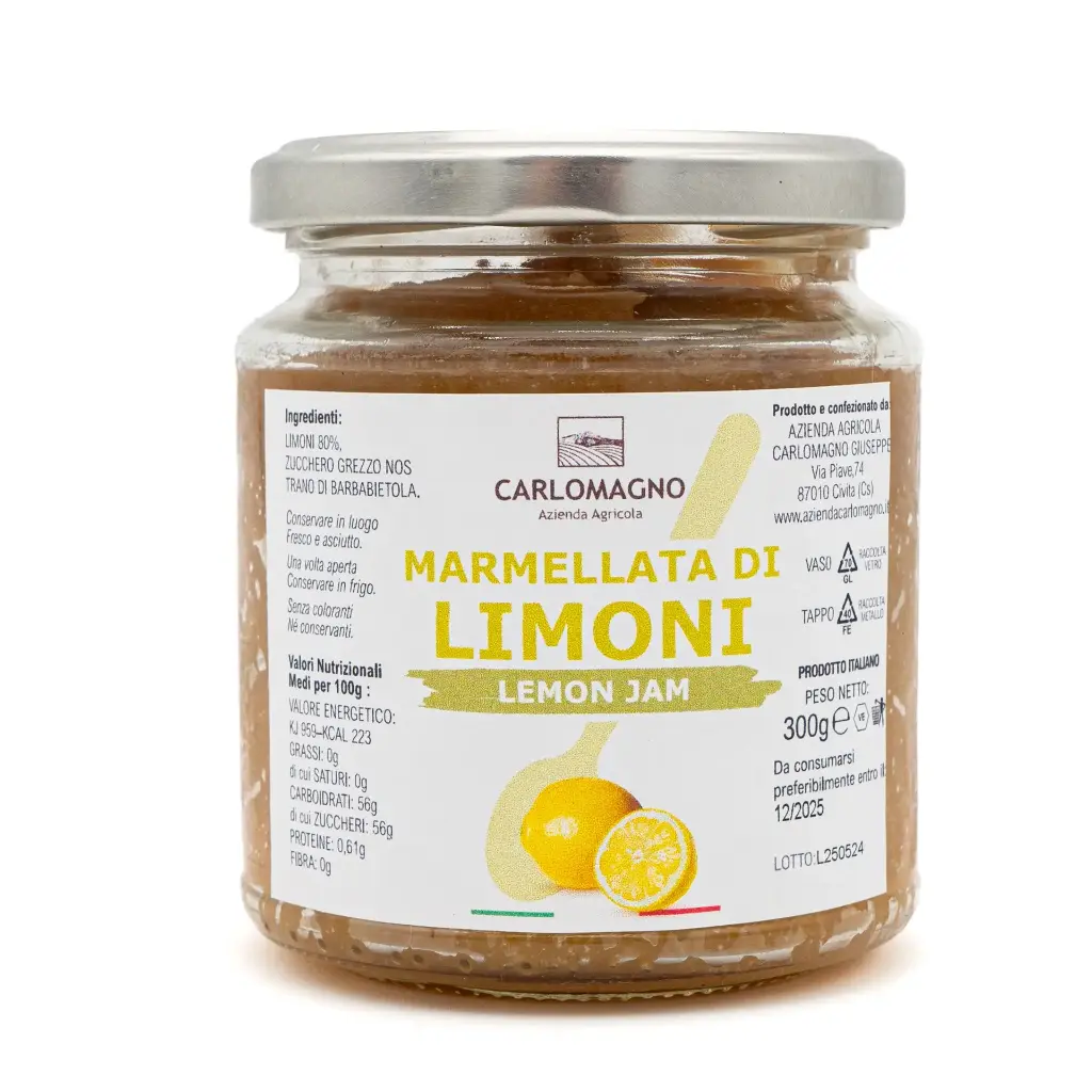 Marmellata di limoni 80%