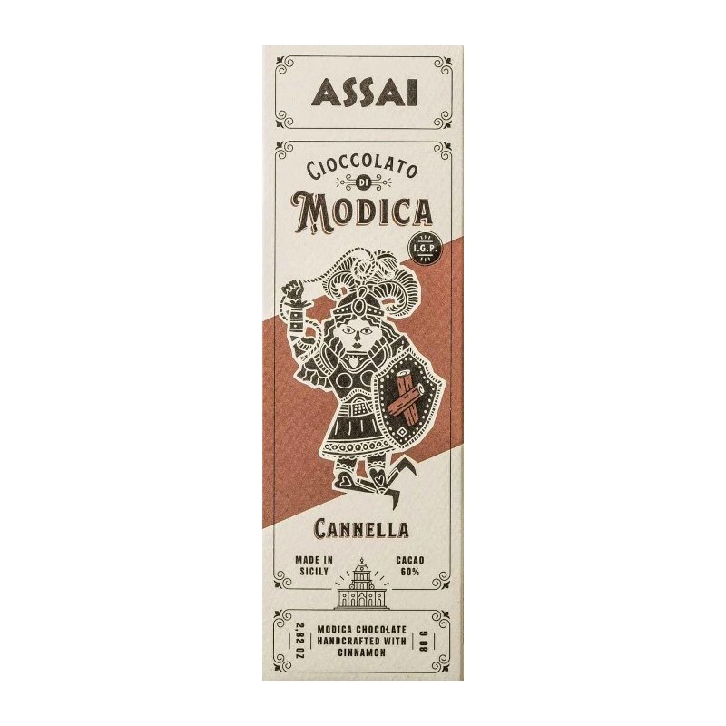 Cioccolato di Modica IGP alla Cannella