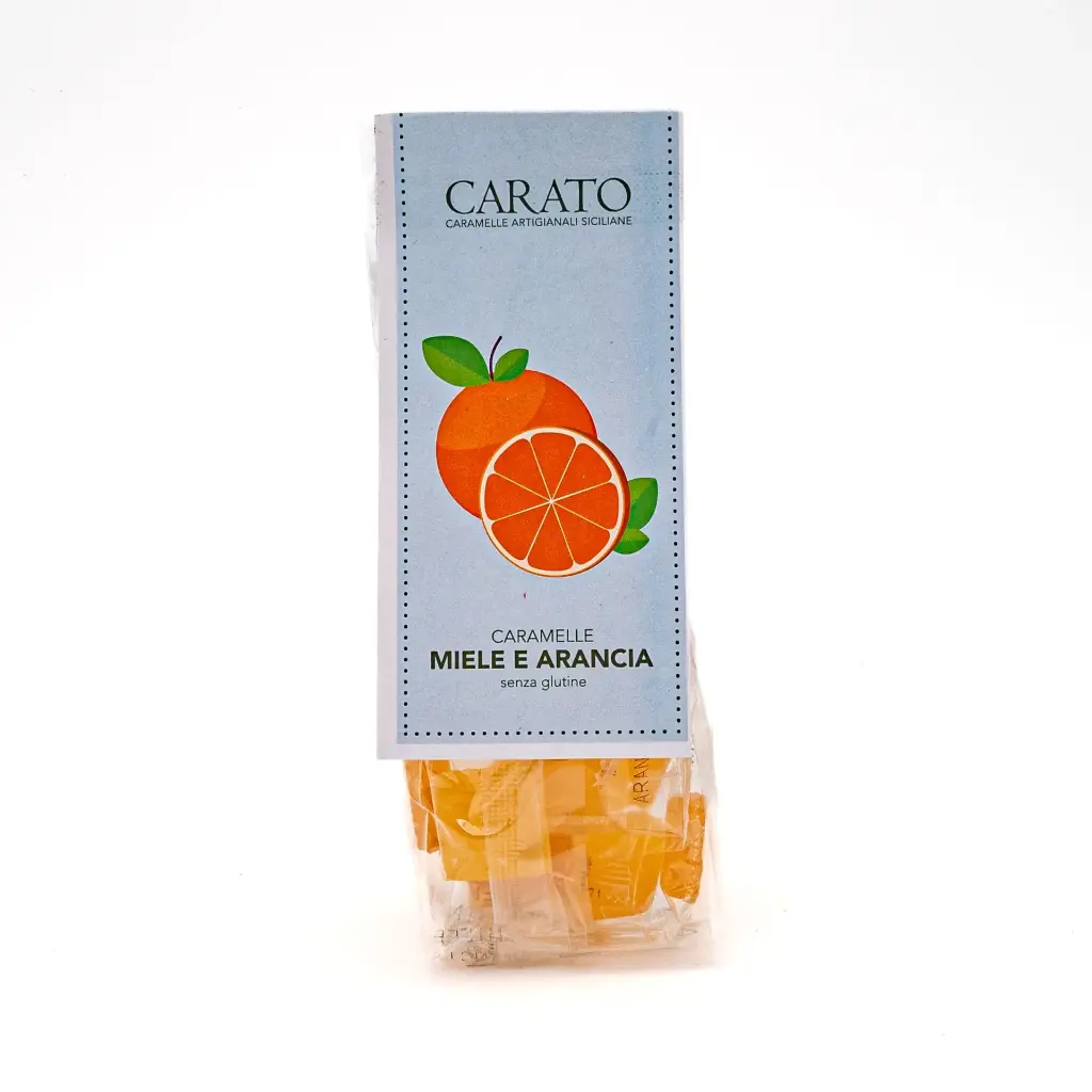 Caramelle artigianali Miele e Arancia