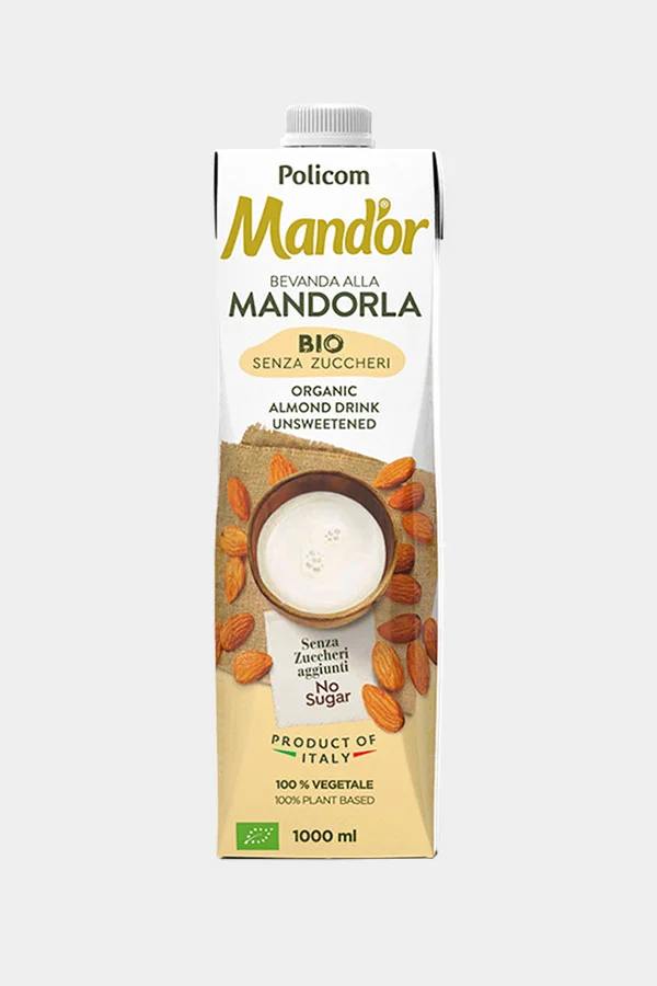 Latte di Mandorla Biologico senza zuccheri Mand’or 