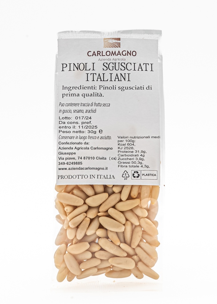Pinoli selezionati