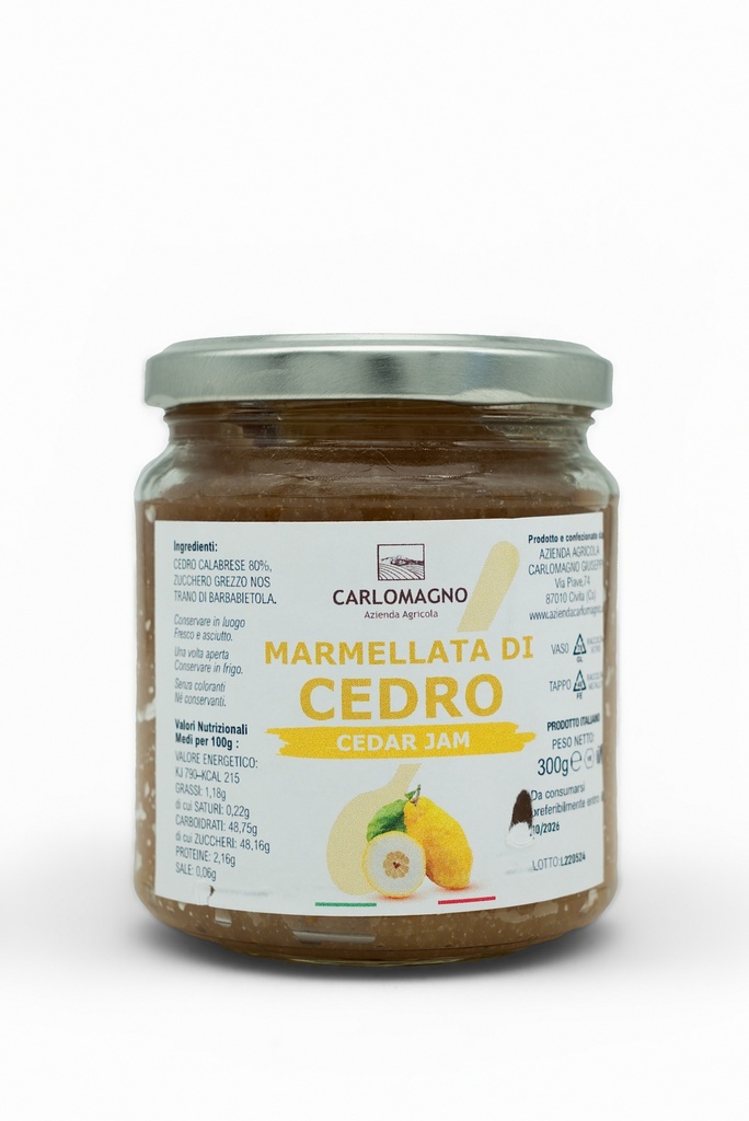 Marmellata di Cedro 80%
