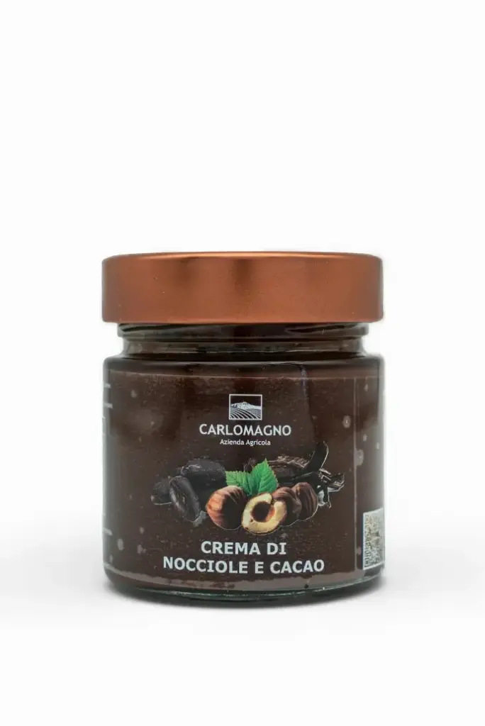 Crema di Nocciole, Cacao e Carrube - Senza zuccheri aggiunti